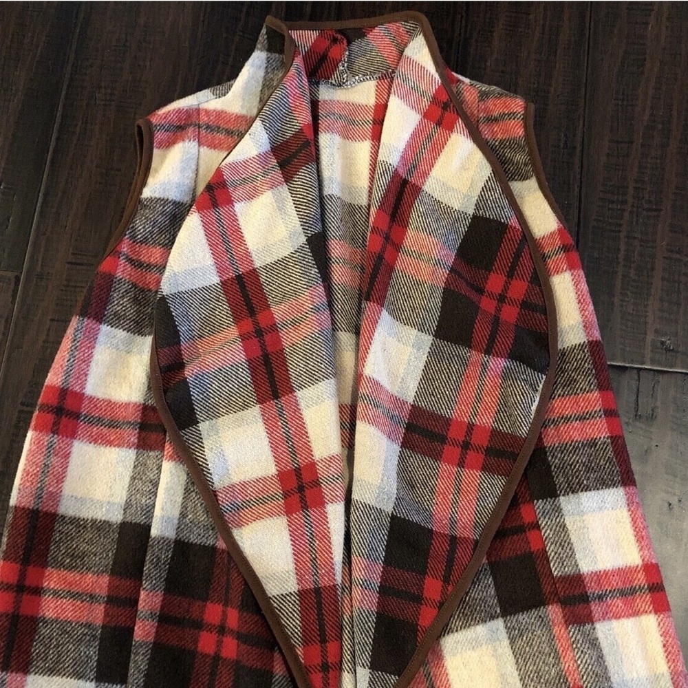Plaid Vest